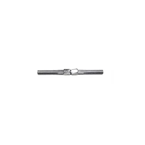 Progressive Hardware Co Inc 45-20-R Swivel Spindle, 9/32" Square, 4-3/4" Long, Threaded 3/8-20, with Two Removable Centers