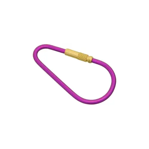 Malibu Key Rings KR-10 PURPLE Medium Screw Key Ring Purple