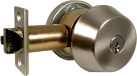 Marks Hardware 145M/32D-E11 Gate Lock Double Cylinder, Marks C Keyway, 6 Pin, 2-3/8" Backset, Stainless Steel US32D/630