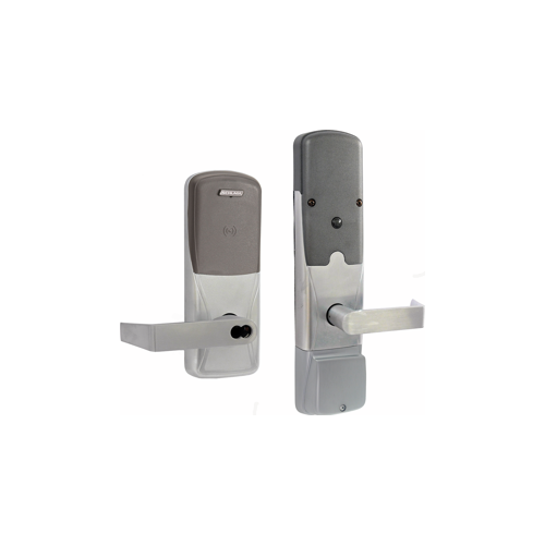 KIT - Multi-Technology Networked Wireless Classroom/Storeroom Mortise Lock, Rhodes Lever with SFIC Prep (Small Format IC Core not Included), Satin Chrome 626