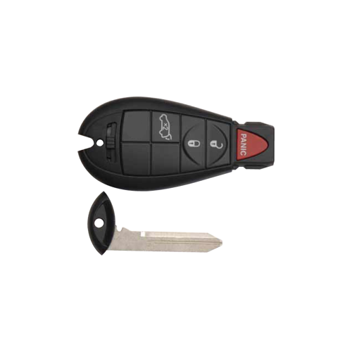 Remotes Head Keys & Remotes FOBIK-2101 Chrysler 4 Button FOBIK L,U,P,T