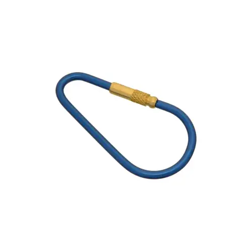 Malibu Key Rings KR-10 BLUE Medium Screw Key Ring Blue