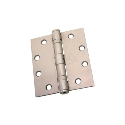 5-Knuckle Hinge, Full Mortise Standard Weight, Plain Bearing, 4.5" x 4.5" (4545), Ferrous Steel Base, Satin Chrome US26D/652