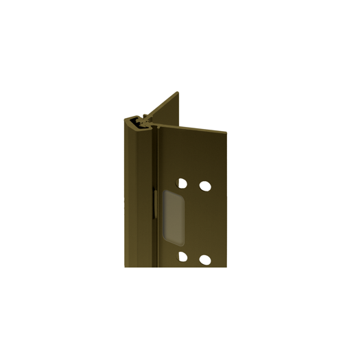 Electrical Power Transfer, ATW-12, 12 Wire, Full Mortise Standard Duty Geared Continuous Hinge, 83", Dark Bronze (Cut Out 45-11/32" From the Top of Hinge Down)
