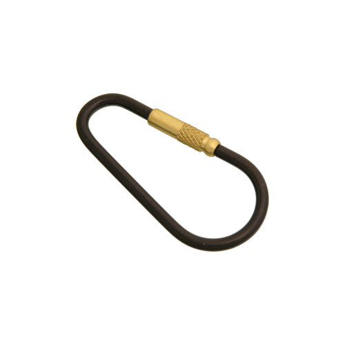 Malibu Key Rings KR-5 BLACK Small Screw Key Ring