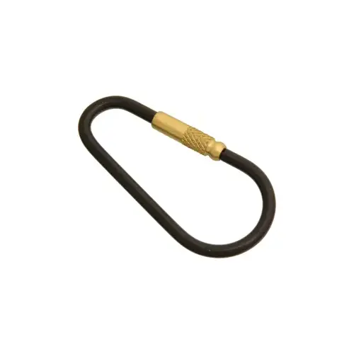Malibu Key Rings KR-5 BLACK Small Screw Key Ring Black