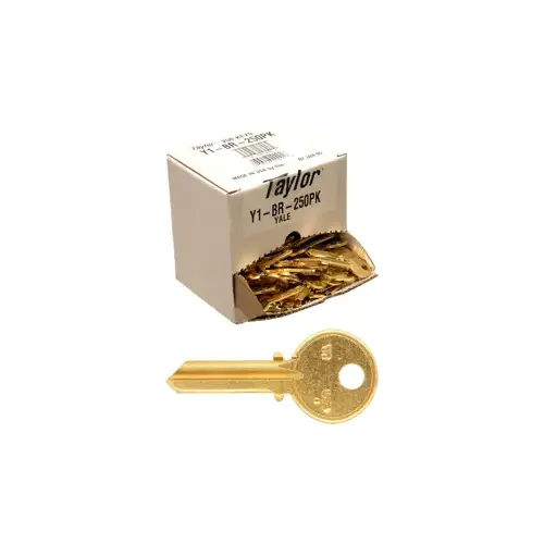 Yale 250 Bulk Pack Key Blanks - pack of 250