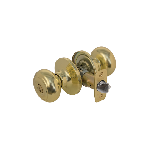 Rusk Entry Knob G3 US3 KW1 Polished Brass