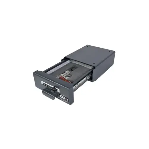 Hide a Safe, Drawer Safe, Simplex Mechanical Push Buttons, 20lb Gray