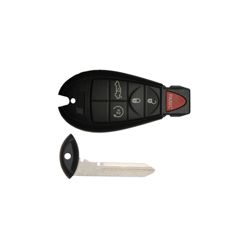 Remotes Head Keys & Remotes FOBIK-2153 PX Dodge 5 Button RHK L,U,P,T,RS