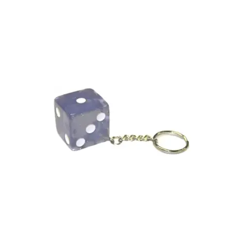 Jumbo Dice Key Ring Card/12