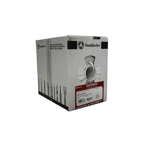 SOUTHWIRE COMPANY 16/2-STR-PLEN-1000-WHITE 16/2 Stranded, Unshielded, Plenum Jacket, White 1000ft Box