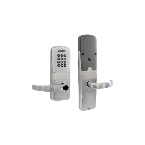 KIT - Keypad Networked Wireless Classroom/Storeroom Mortise Lock, Sparta Lever with FSIC Prep (Schlage Full Size IC Core not Included), Satin Chrome 626