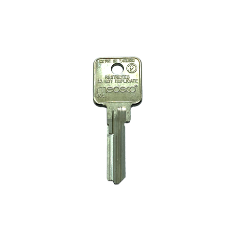 Medeco Security Locks KYB-327900-DGV-44 X4 KeyMark Key Blank, DGV Keyway, 7-Pin Small Bow
