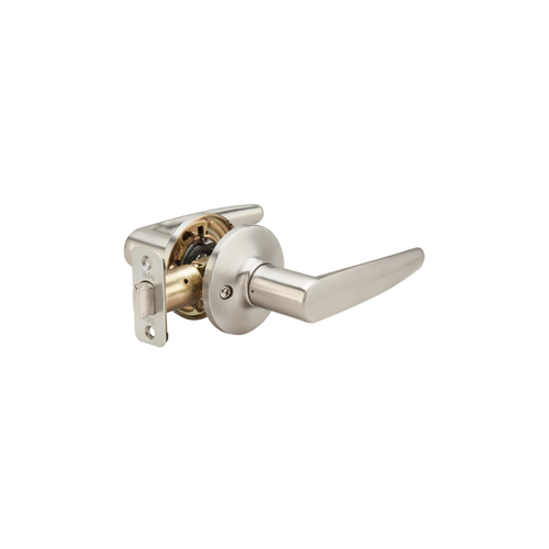 Yale Residential 11YE AL 619 Passage Lever - Alpharetta, RC Adjustable Backset 2-3/8" - 2-3/4", Grade 3, Satin Nickel 619/US15