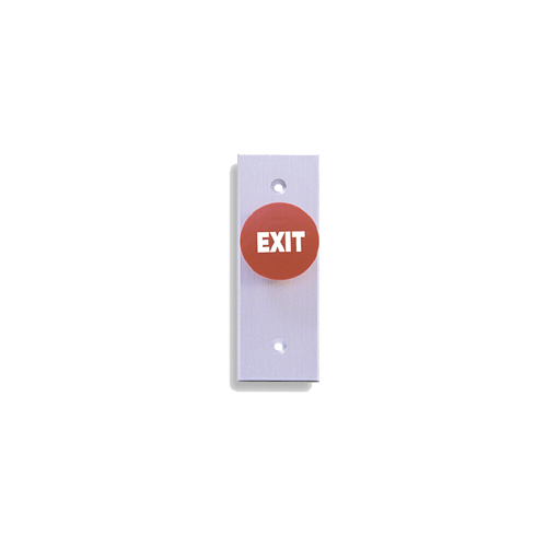 2-SPST Narrow Momentary Exit Button
