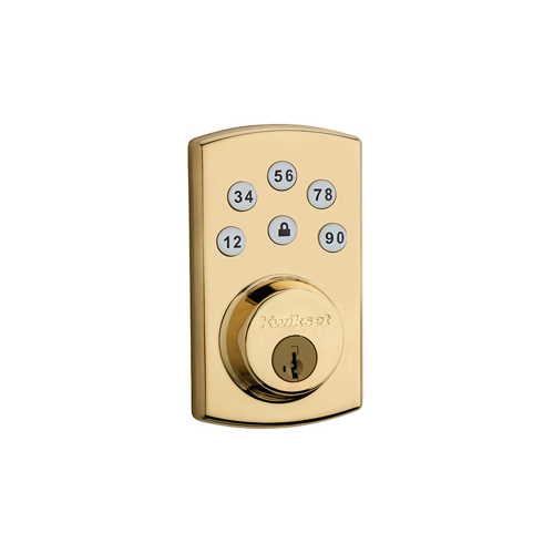 Kwikset 9073RCALRCS SMT CP Powerbolt 2, 6Button Electronic Deadbolt