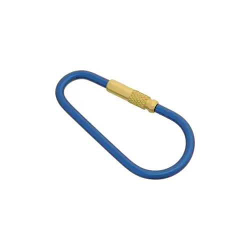 Small Screw Key Ring Blue