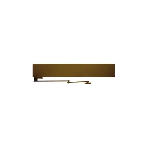 LCN 9542-HL/B-REG-36-LH-ANDKB Senior Swing Push Side ADA Automatic Door Operator with Angle Brackets, 36", Left Hand, Regular Arm, Machine Screws, All Weather Fluid, 115V, UL, Grade 1, 695 Dark Bronze Powder Coat
