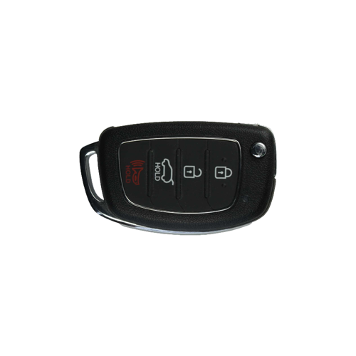 Remotes Head Keys & Remotes HYU-1248 Hyundai 4 Button Flip Key RHK L,U,P,H