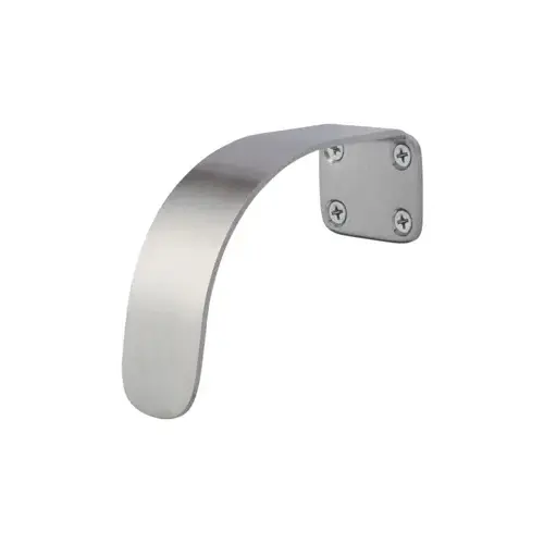 Arm Pulls Hands Free, 1/8" Stainless Steel, 1-1/2" Wide x 4-1/2" Projection, 2" Mounting Base