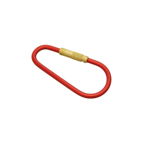 Malibu Key Rings KR-5 RED Small Screw Key Ring