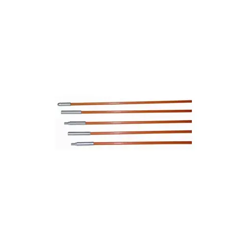 BES Products llc PCF207 3/16" Diameter Coated Fiberfish II Kit 30ft, 5-6ft Rods