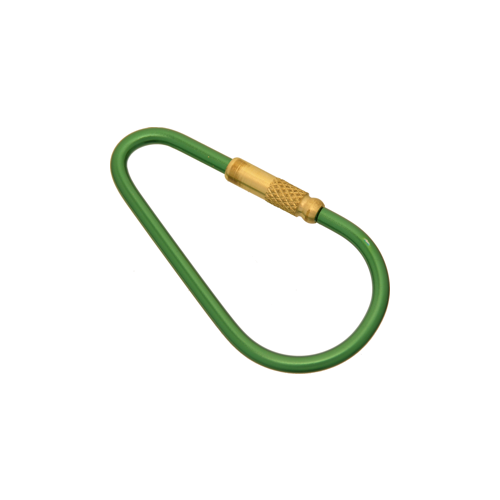 Malibu Key Rings KR-10 GREEN Medium Screw Key Ring