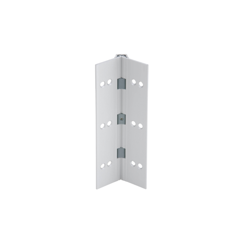 Electrical Power Transfer, Full Mortise Heavy Duty Continuous Hinge - 83", 1-3/4" Doors, up to 450lb, 30" From Top to Centerline of EPT Prep, Satin Aluminum US28/628