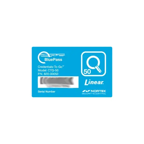 IEI CTG-50 Credential-to-Go 50 Package