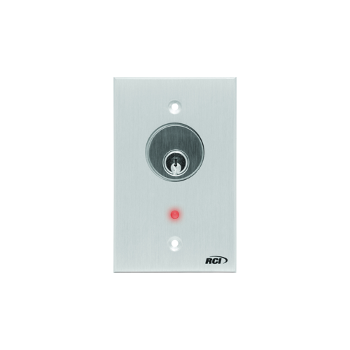 SPDT Maintained Key Switch w/LED