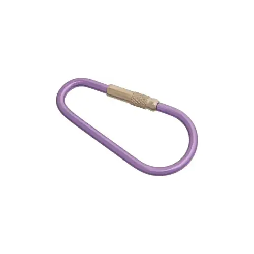 Small Screw Key Ring Light Purple