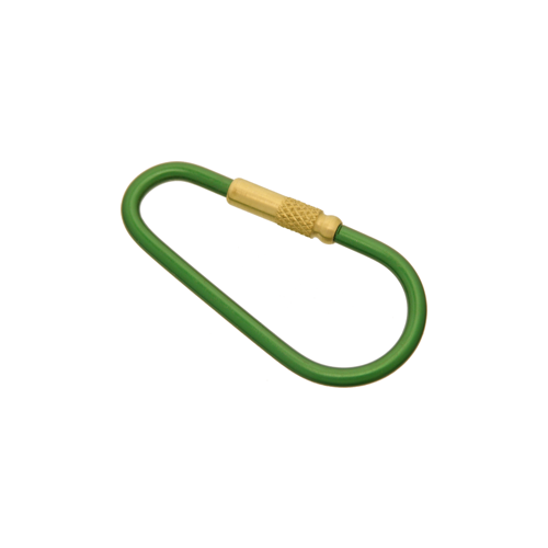 Malibu Key Rings KR-5 GREEN Small Screw Key Ring