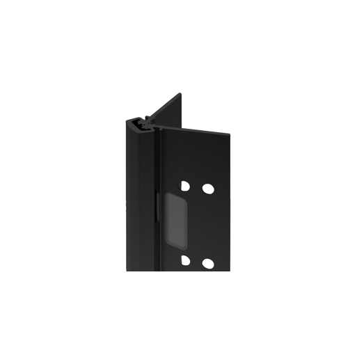 Electrical Power Transfer, ATW-12, 12 Wire, Full Mortise Heavy Duty Geared Continuous Hinge, 95", Black (Cut Out 52-5/8" From the Top of Hinge Down)
