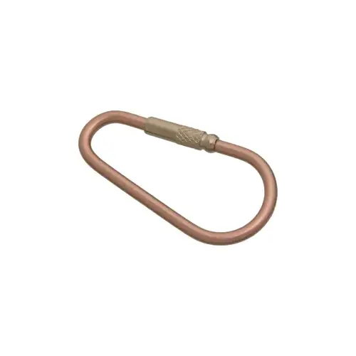 Malibu Key Rings P-5LITEPEACH Small Screw Key Ring Light Peach