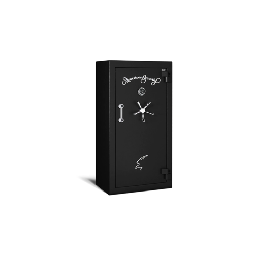 9-9-18 + 2 Gun Safe, 120 Minute Fire, Black Textured Finish with Black Nickel Hardware, ESL10 Electronic Lock, 958lb