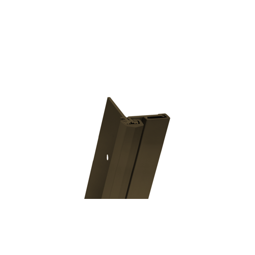 Half Surface Heavy Duty Geared Continuous Hinge, 83", Dark Bronze