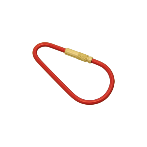 Malibu Key Rings KR-10 RED Medium Screw Key Ring