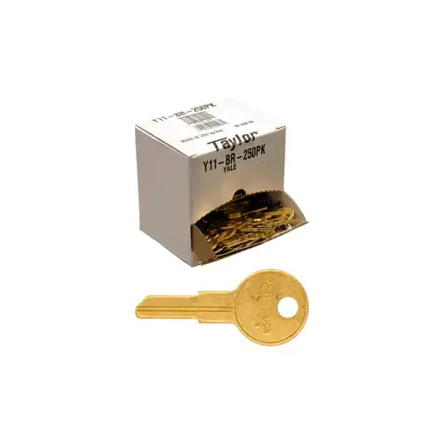 Yale 250 Bulk Pack Key Blanks - pack of 250