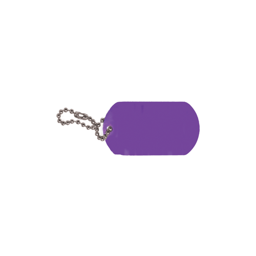 Dog Tag Key Chain Card/12