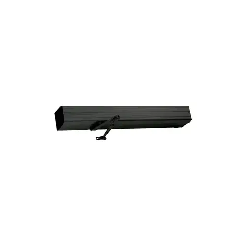 LCN 4642CS-GLBLK Push Side Low Voltage Power Operator, Concealed On/Off Switch, on Board Power Supply, Regular Arm, Metal Cover, 693/GLBLK Gloss Black Powder Coat