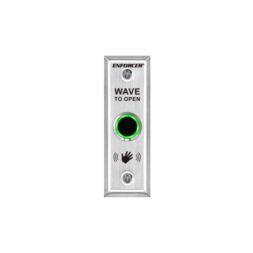 Slim Wall Plate Wave-to-Open, 12/24VDC