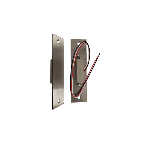 Concealed Magnetic Door Position Switch, SPDT, 1/2" Max Door Gap, 4-7/8" x 1-1/4" x 1/8" Faceplate, Depth 1/2", Satin Aluminum 628