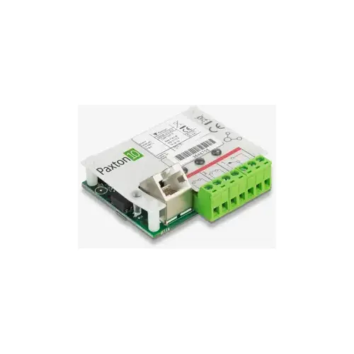 Paxton10, Alarm Connector, 2 Monitoring Inputs, 1 Intruder Alarm Relay, Fault Finding LED's, 30VDC, UL, FCC