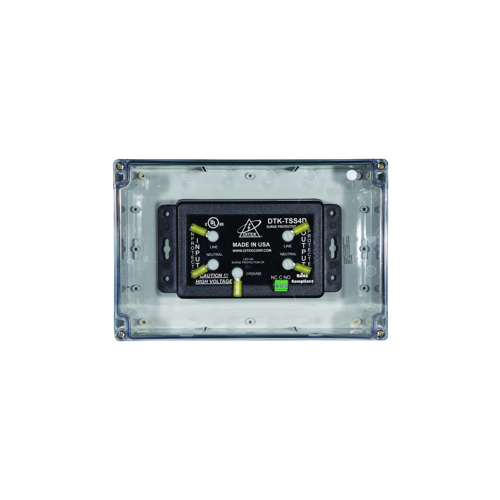 Ditek Sales DTK-TSS4D Series Connected Surge Protector with Dry Contacts