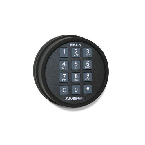 AMSEC 0616185 Black ESL5 Electronic Keypad Retro-Fit Kit