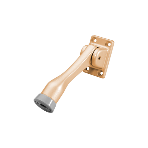 4" Kick Down Door Stop Bronze Finish