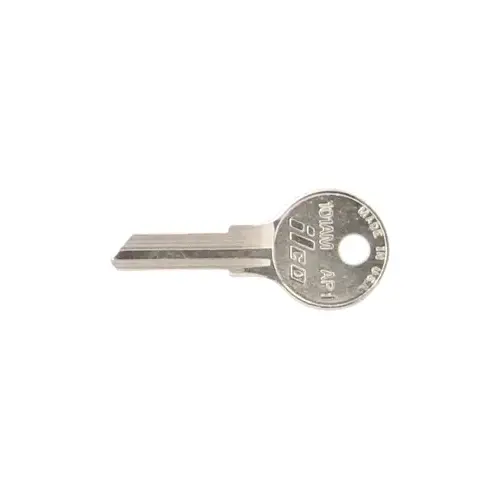 KEY BLANK NP ICLO KEY BLANK NICKEL PLATED