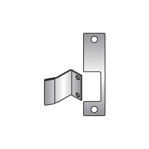 Faceplate for HES 1006 Series Electric Strikes for Hook Bolt Up To a 1 Inch Throw