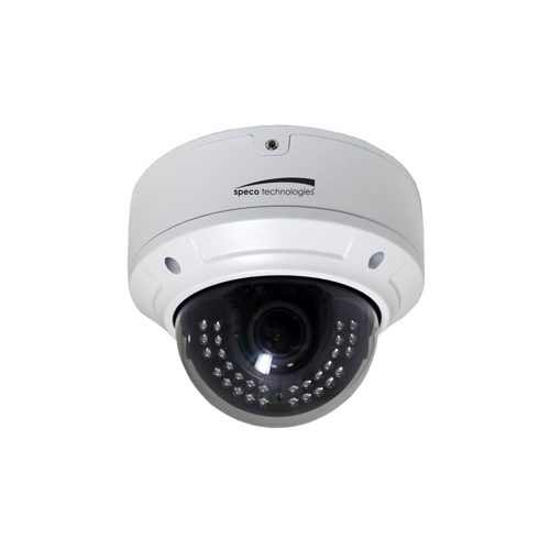 Speco Technologies O2VLD6 IP 2MP I/O Dome Cam 2.8-12mm White